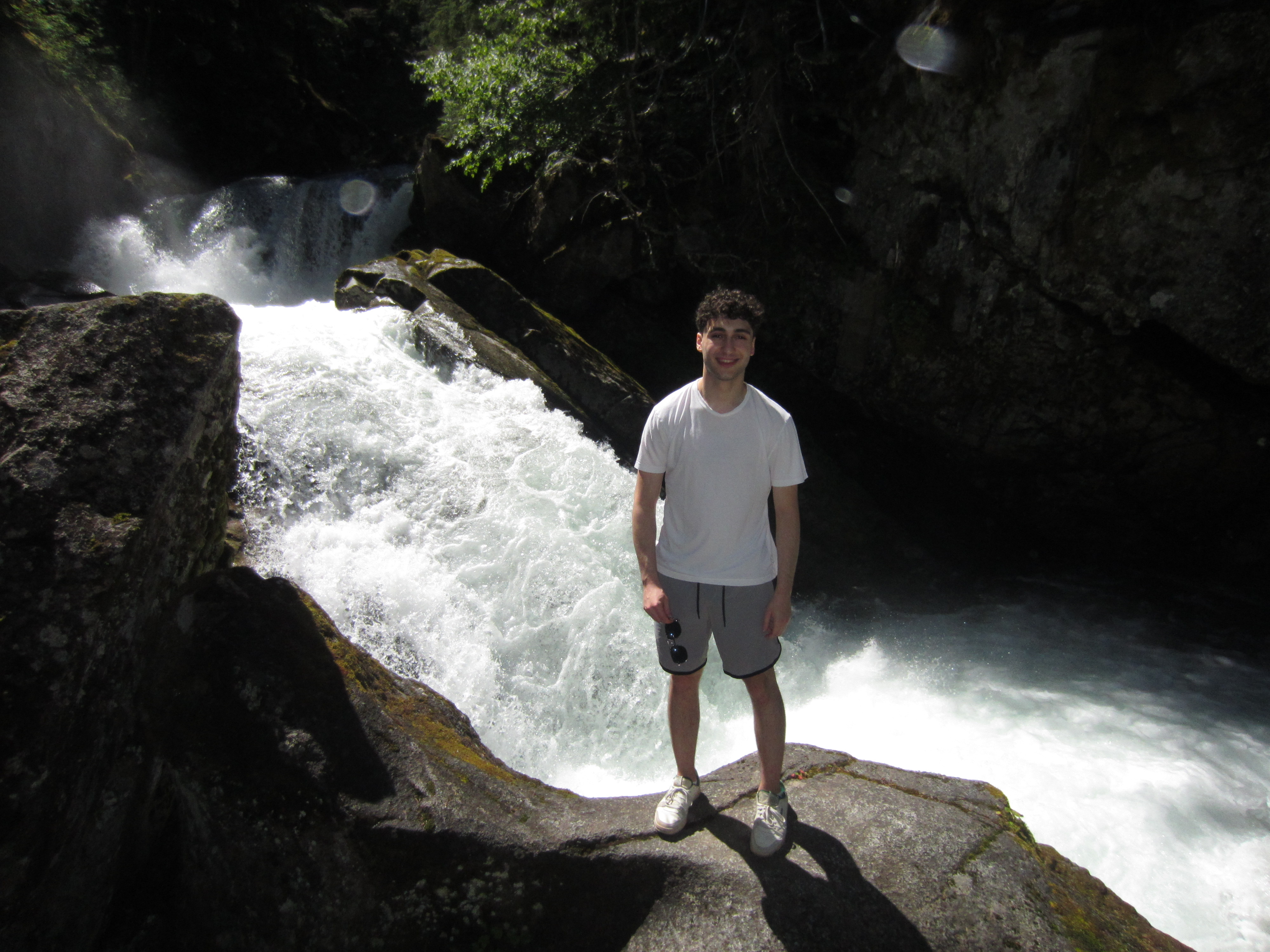 Jake hiking in Whistler